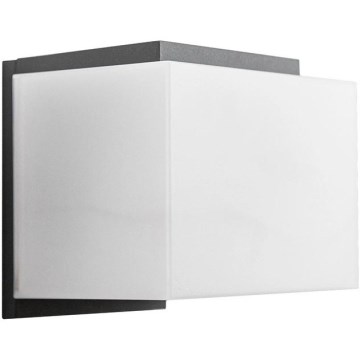 Lauko sieninis šviestuvas FEDE 1xE27/28W/230V IP44 antracitas