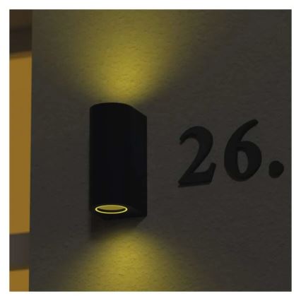 Lauko sieninis šviestuvas OCULUS 2xGU10/7W/230V IP44