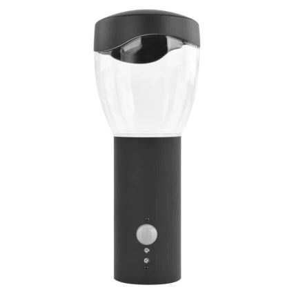 Lauko sieninis šviestuvas su jutikliu ARTEO 1xE27/15W/230V IP44