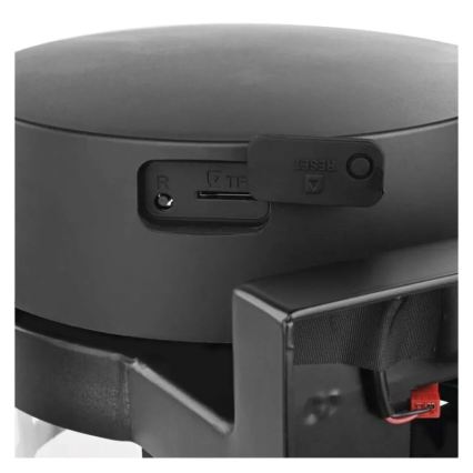 Lauko sieninis šviestuvas su kamera GOSMART 1xE27/15W/230V Wi-Fi IP44