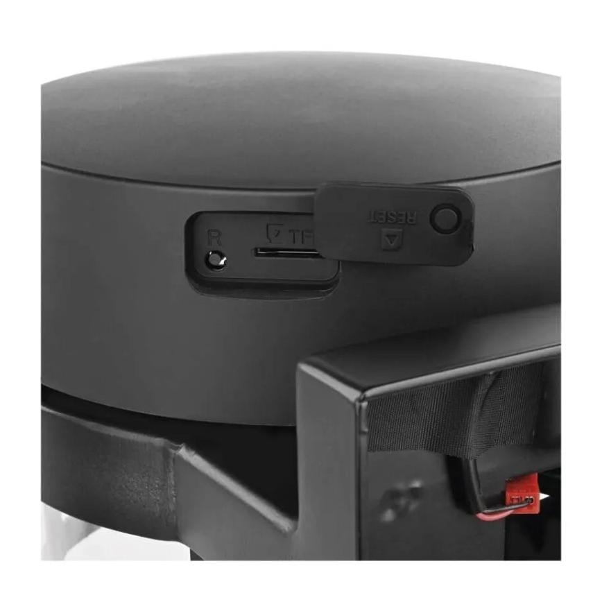 Lauko sieninis šviestuvas su kamera GOSMART 1xE27/15W/230V Wi-Fi IP44