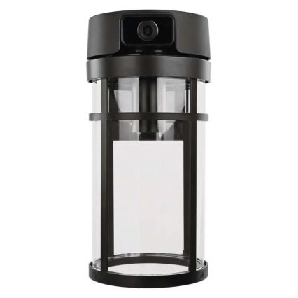 Lauko sieninis šviestuvas su kamera GOSMART 1xE27/15W/230V Wi-Fi IP44
