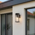 Lauko sieninis šviestuvas su kamera GOSMART 1xE27/15W/230V Wi-Fi IP44