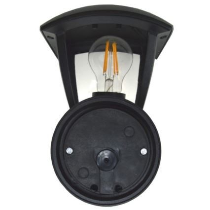 Lauko sieninis šviestuvas SURVA 1xE27/60W/230V IP44 juoda