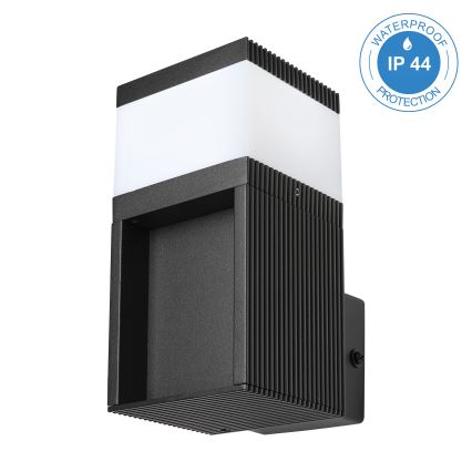 Lauko sieninis šviestuvas VESPER 1xG9/5W/230V IP44 juodas