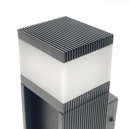 Lauko sieninis šviestuvas VESPER 1xG9/5W/230V IP44 juodas