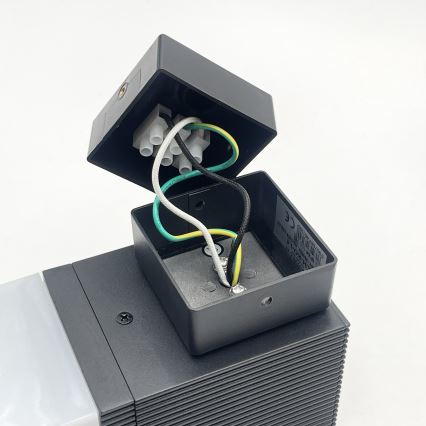 Lauko sieninis šviestuvas VESPER 1xG9/5W/230V IP44 juodas