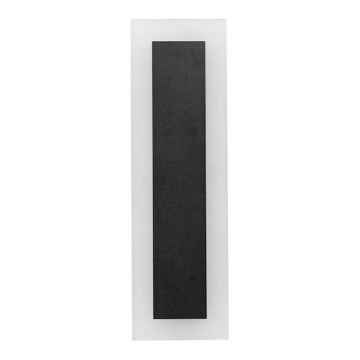 Lauko sieninis šviestuvas WOW LED/10W/230V 3000/4000/6500K 30 cm IP54 juodas