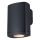 Lauko sieninis šviestuvas ZEVI 1xGU10/10W/230V IP54 juoda