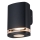 Lauko sieninis šviestuvas ZEVI 1xGU10/10W/230V IP54 juoda