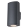 Lauko sieninis šviestuvas ZEVI 2xGU10/10W/230V IP54 antracitas