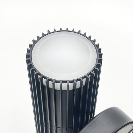 Lauko sieninis taškinis šviestuvas LANTHEA 1xGU10/11W/230V IP44 juodas