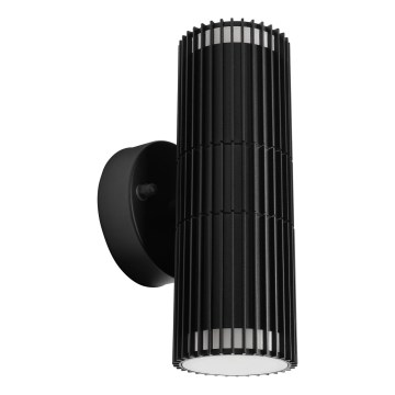 Lauko sieninis taškinis šviestuvas LANTHEA 2xGU10/11W/230V IP44 juodas