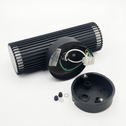 Lauko sieninis taškinis šviestuvas LANTHEA 2xGU10/11W/230V IP44 juodas