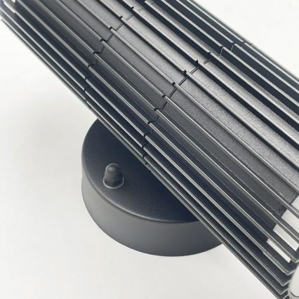 Lauko sieninis taškinis šviestuvas LANTHEA 2xGU10/11W/230V IP44 juodas