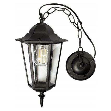 Lauko sietynas 1xE27/20W/230V IP43 juoda
