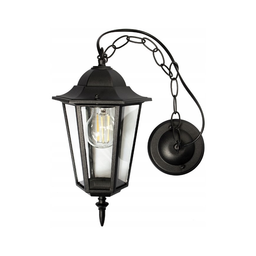 Lauko sietynas 1xE27/20W/230V IP43 juoda