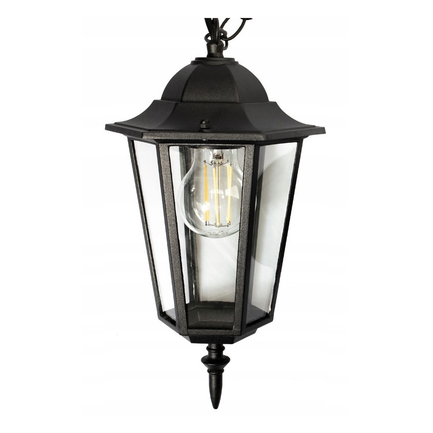 Lauko sietynas 1xE27/20W/230V IP43 juoda