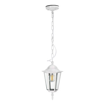 Lauko sietynas, kabinamas ant grandinės 1xE27/60W/230V IP44 balta
