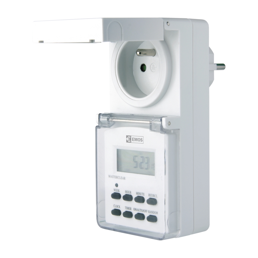 Lauko skaitmeninis laikmatis 230V/16A IP44