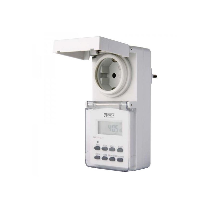 Lauko skaitmeninis laikmatis IP44 SCHUKO