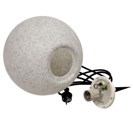 Lauko šviestuvas 1x E27, 60 W, 230 V, IP44, skersmuo 30 cm