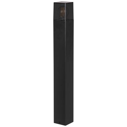 Lauko šviestuvas 1xE27/40W/230V IP44 80 cm juoda/dūminė