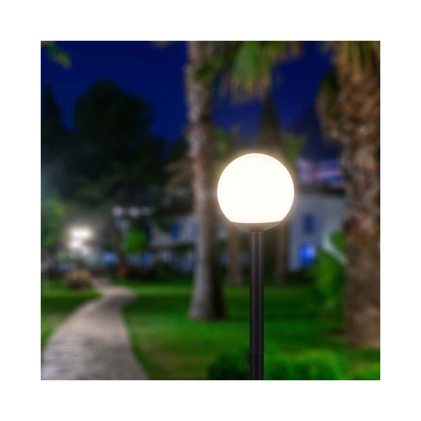 Lauko šviestuvas 1xE27/60W/230V IP44 97 cm juoda