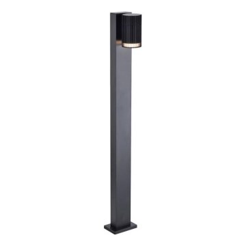 Lauko šviestuvas 1xGU10/10W/230V IP44 50 cm juodas