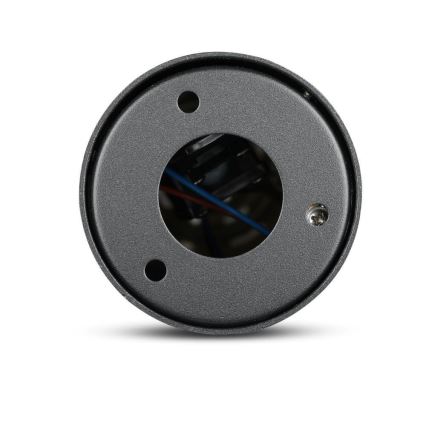 Lauko šviestuvas 1xGU10/35W/230V IP54 80 cm juoda