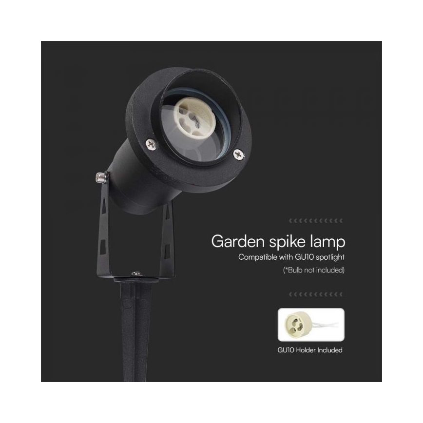 Lauko šviestuvas 1xGU10/35W/230V IP65