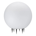 Lauko šviestuvas ARGENTO 1xE27/15W/230V diametras 40 cm IP65 balta