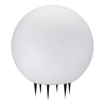 Lauko šviestuvas ARGENTO 1xE27/15W/230V diametras 40 cm IP65 balta