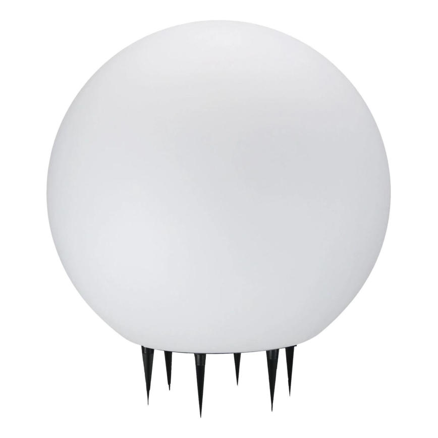 Lauko šviestuvas ARGENTO 1xE27/15W/230V diametras 40 cm IP65 balta