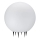 Lauko šviestuvas ARGENTO 1xE27/15W/230V diametras 40 cm IP65 balta