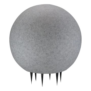 Lauko šviestuvas ARGENTO 1xE27/15W/230V diametras 40 cm IP65 pilka