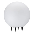 Lauko šviestuvas ARGENTO 1xE27/15W/230V diametras 50 cm IP65 balta