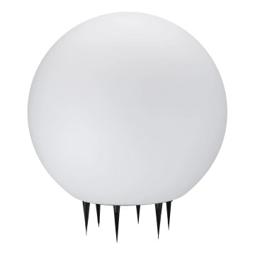 Lauko šviestuvas ARGENTO 1xE27/15W/230V diametras 50 cm IP65 balta