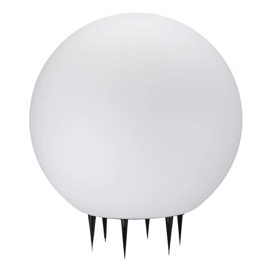 Lauko šviestuvas ARGENTO 1xE27/15W/230V diametras 50 cm IP65 balta