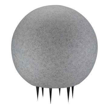 Lauko šviestuvas ARGENTO 1xE27/15W/230V diametras 50 cm IP65 pilka