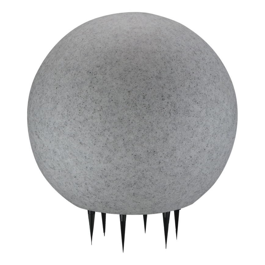 Lauko šviestuvas ARGENTO 1xE27/15W/230V diametras 50 cm IP65 pilka