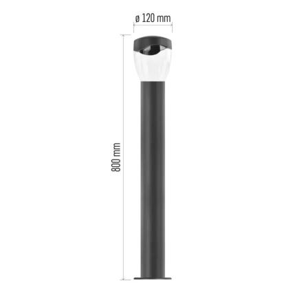 Lauko šviestuvas ARTEO 1xE27/15W/230V IP44 80 cm