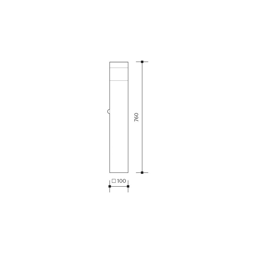 Lauko šviestuvas GARD 1xE14/60W/230V IP44