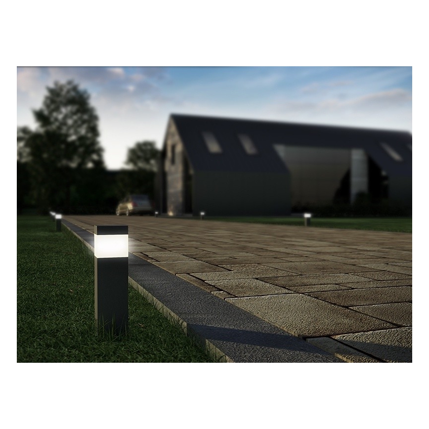 Lauko šviestuvas GARD su judesio jutikliu ir lizdu 1xE14/60W/230V IP44