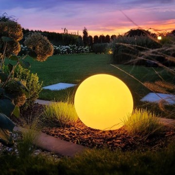 Lauko šviestuvas GLOBO 1xE27/60W/230V diametras 40 cm IP44