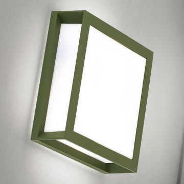 Lauko šviestuvas HENRY 2xE27/15W/230V IP44 žalias