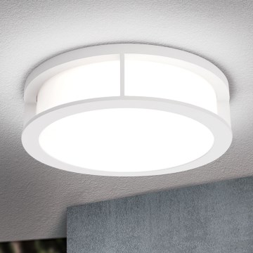lauko šviestuvas HENRY, 2xE27/15W/230V, Ø 30 cm, IP44, baltas
