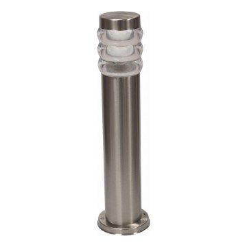 Lauko šviestuvas LULA 1xE27/60W/230V, 45 cm, IP44, matinis chromas