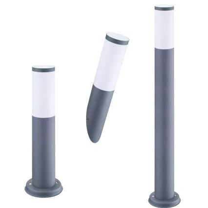 Lauko šviestuvas OSLO 1xE27/10W/230V 45 cm IP44 antracitas