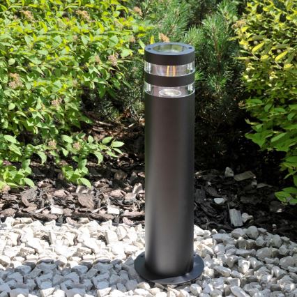 Lauko šviestuvas RINO 1xE27/12W/230V IP54 44 cm juoda